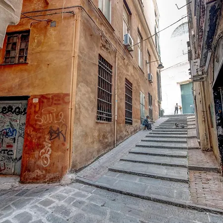 226 - Casa Dell'orto- Nel Cuore Del Centro Storico Di Genova, 500metri Dall'acquario Di شقة جنوة
